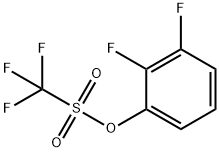 2,3-DIFLUOROPHENYL TRIFLUOROMETHANESULFONATE Struktur