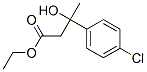 ethyl 3-(p-chlorophenyl)-3-hydroxybutyrate  Struktur