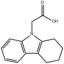 2-(3,4-Dihydro-1H-carbazol-9(2H)-yl)acetic acid Struktur