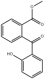 o-Salicyloylbenzoic acid methyl ester Struktur