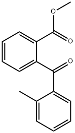 2-(2-METHYL-BENZOYL)-BENZOIC ACIDMETHYL ESTER Struktur