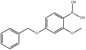 4-Benzyloxy-2-Methoxyphenylboronic acid Struktur