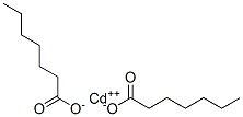 Diheptanoic acid cadmium salt Struktur