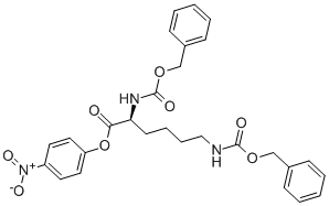 Z-LYS(Z)-ONP Struktur