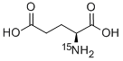 L-GLUTAMIC-15N ACID Struktur