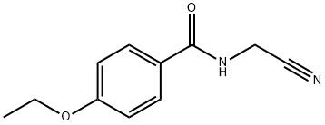 Benzamide, N-(cyanomethyl)-4-ethoxy- (9CI) Struktur