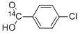 4-CHLOROBENZOIC ACID [CARBOXYL-14C] Struktur