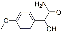 Benzeneacetamide,  -alpha--hydroxy-4-methoxy- Struktur