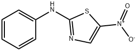 2-Anilino-5-nitrothiazole Struktur