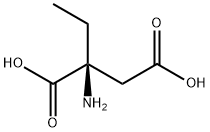 L-Aspartic acid, 2-ethyl- (9CI) Struktur