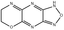 1H-[1,2,5]Oxadiazolo[3,4:5,6]pyrazino[2,3-b][1,4]oxazine,6,7-dihydro-(9CI) Struktur