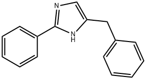 2-PHENYL-4-BENZYLIMIDAZOLE Struktur