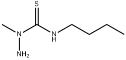 N-BUTYL-1-METHYLHYDRAZINECARBOTHIOAMIDE Struktur