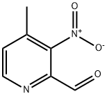 4-METHYL-3-NITROPYRIDINE-2-CARBALDEHYDE Struktur