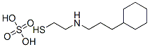 2-(3-Cyclohexylpropyl)aminoethanethiol sulfate Struktur