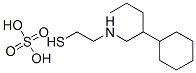 2-(2-Cyclohexylpentyl)aminoethanethiol sulfate Struktur