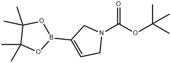 	1-Boc-2,5-Dihydro-1H-pyrrole-3-boronic acid, pinacol ester Struktur