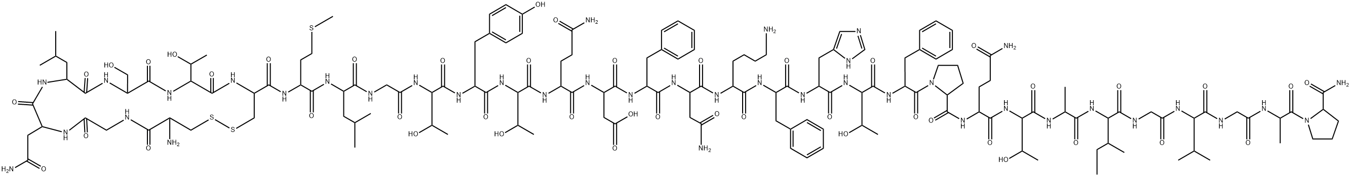 CALCITONIN, HUMAN Struktur