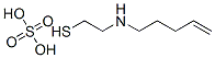 2-(4-Pentenylamino)ethanethiol sulfate Struktur