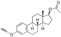 Ethynylestradiol 17-Acetate Struktur