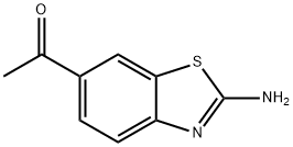 Ethanone, 1-(2-amino-6-benzothiazolyl)- (9CI) Struktur