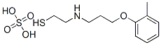 2-[3-(o-Tolyloxy)propyl]aminoethanethiol sulfate Struktur