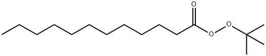 t-Butyl peroxylaurate Struktur