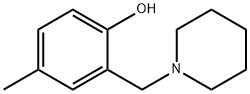 alpha2-piperidino-2,4-xylenol  Struktur