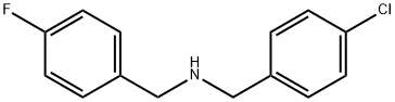 N-(4-Chlorobenzyl)-4-fluorobenzylaMine, 97% Struktur