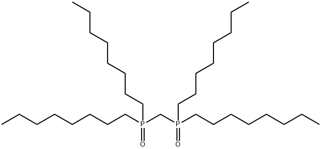 methylenebis(dioctylphosphine) oxide  Struktur