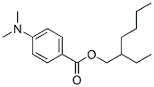 2-ETHYLHEXYL-4''-DIMETHYLAMINO-BENZOATE Struktur