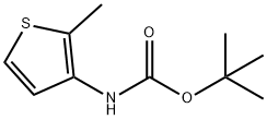 Carbamic acid, (2-methyl-3-thienyl)-, 1,1-dimethylethyl ester (9CI) Struktur