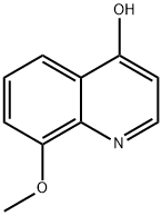 4ヒドロキシ8メトキシキノリン 化學構(gòu)造式