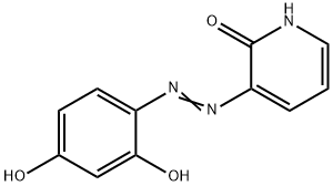 Resorcinol, 4-[(2-hydroxy-3-pyridyl)azo]- Struktur