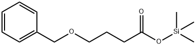 4-(Benzyloxy)butyric acid trimethylsilyl ester Struktur