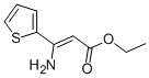 3-AMINO-3-(2-THIENYL)-2-PROPENOIC ACID ETHYL ESTER Struktur