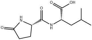 pyroglutamylleucine Struktur