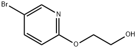 2-(5-bromopyridin-2-yloxy)ethanol Struktur