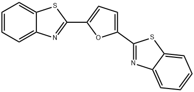 2,3'-(2,5-Furandiyl)bis-benzothiazole Struktur