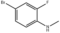 4-bromo-2-fluoro-N-methylaniline 結(jié)構(gòu)式