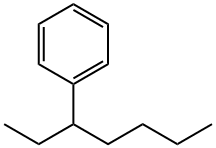 (3-heptyl)benzene Struktur