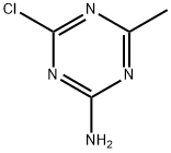 4-Chloro-6-methyl-1,3,5-triazin-2-amine Struktur