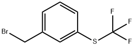 3-(TRIFLUOROMETHYLTHIO)BENZYL BROMIDE Struktur