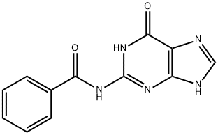 N-(1,6-DIHYDRO-6-OXOPURIN-2-YL)-BENZAMIDE Struktur