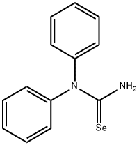 N,N-Diphenylselenourea Struktur