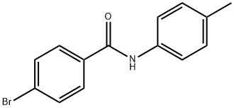 4-bromo-N-(4-methylphenyl)benzamide Struktur