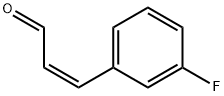 2-Propenal,3-(3-fluorophenyl)-,(2Z)-(9CI) Struktur