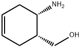 3-Cyclohexene-1-methanol,6-amino-,(1R,6S)-(9CI) Struktur