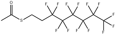 S-(1H,1H,2H,2H- PERFLUOROOCTYL) THIOACETATE Struktur