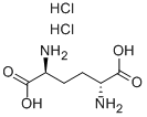 (5R,2S)-2,5-Diaminoadipic acid 2HCl Struktur